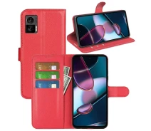 Купить - чехол для смартфона  Чехол-книжка Litchie Wallet для Motorola Edge 30 Neo Red