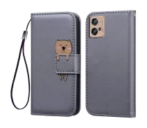 Купить - чехол для смартфона  Чехол-книжка Animal Wallet для Motorola G32 Bear