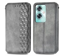Купить - чехол для смартфона  Чехол Deexe Rhombus Wallet для OnePlus Nord N30 SE - Grey