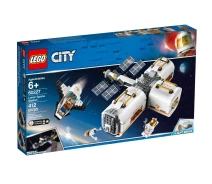 Купить - детский конструктор  Конструктор LEGO City Лунная космическая станция 412 деталей (60227)
