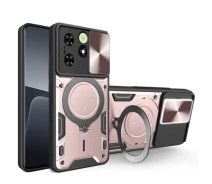Купить - чехол для смартфона  Защитный чехол Deexe Magnetic Space для TECNO Spark Go 2024 / Spark 20 / 20C - Pink