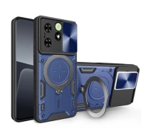 Купить - чехол для смартфона  Защитный чехол Deexe Magnetic Space для TECNO Spark Go 2024 / Spark 20 / 20C - Blue