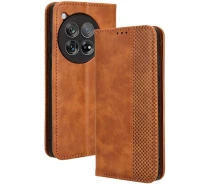 Купить - чехол для смартфона  Чехол книга Epik iFace Retro Leather для OnePlus Ace 3 5G / OnePlus 12R 5G brown