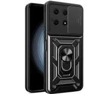 Купить - чехол для смартфона  Чехол Fiji Camera Defence для Honor X8a бампер с защитой камеры Black