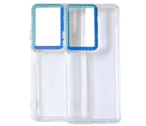 Купить - чехол для смартфона  Чехол-накладка Lucky Case для OnePlus Nord N30 SE 5G/Oppo A79 5G с двухцветной рамкой blue