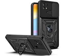 Купить - чехол для смартфона  Чехол Fiji Camera Defence для Xiaomi Redmi 10C бампер с защитой камеры Black