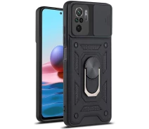Купить - чехол для смартфона  Чехол Fiji Camera Defence для Xiaomi Redmi Note 10 Pro бампер с защитой камеры Black