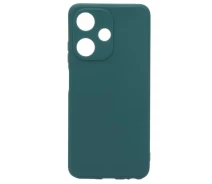 Купить - чехол для смартфона  Чехол Fiji Style для Infinix Hot 30 (X6831) силикон бампер с защитой блока камер темно-зеленый