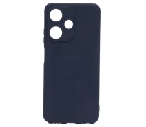 Купить - чехол для смартфона  Чехол Fiji Style для Infinix Hot 30 (X6831) силикон бампер с защитой блока камер темно-синий