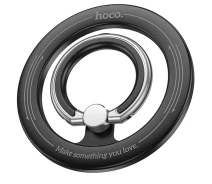 Купить - аксессуар для смартфона  Кольцо-держатель Hoco GH1 магнитный для телефона Универсальный Apple/Android Черный