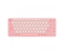 Купить - клавиатуру  Клавиатура беспроводная 3 диапазонная Baseus K01A Wireless Tri-Mode Keyboard розовая B00955503413-00 (37313)