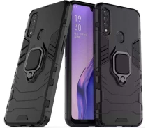 Купить - чехол для смартфона  Ударопрочный чехол Transformer Ring for Magnet для Oppo A31 (Черный / Soul Black) (1161601)