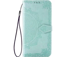 Купить - чехол для смартфона  Кожаный чехол (книжка) Art Case с визитницей для Samsung Galaxy A13 4G (Бирюзовый) (1374157)