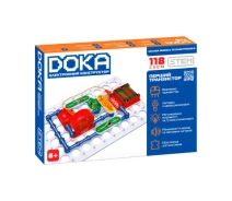 Купить - детский конструктор  Конструктор DOKA электронный 118 схем (D70701)