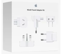 Купить - зарядное устройство для телефона и планшета  Комплект адаптеров Apple World Travel Adapter Kit (MD837) переходники на все розетки (37506)