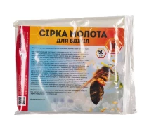 Купить - препарат для пчел  Порошок для пчеловодства Сера молотая для дезинфекции 50 г Укрветбиофарм