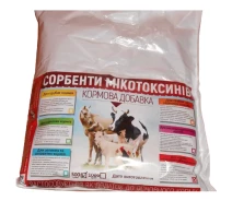 Купить - ветеринарный препарат для сельскохозяйственных животных  Порошок Сорбент Микотоксинов для зерновых кормов кормовая добавка зеленая 500 г Укрветбиофарм