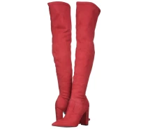 Купить - женский ботфорт  Женские ботфорты Abetter Over-The-Knee GUESS 38,5 (8M US) 24,5 Красный 1159814649 (art862751)