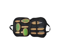 Купить - инструмент для груминга  Набор для груминга и ухода домашних животных собак, котов Pet Grooming Tools: Комплект - Щетка для купания и массажа кожи / Две расчестки / Пуходерка / Когтерезка / Двойная щеточка для ухода за шерстью и подшерстком