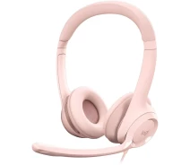 Купить - наушники  Компьютерная гарнитура Logitech H390 Rose (981-001281) [113834]