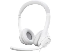 Купить - наушники  Компьютерная гарнитура Logitech H390 White (981-001286) [113832]