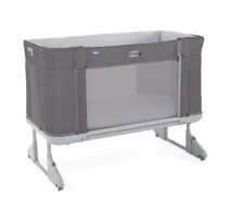 Купить - детскую кроватку  Кроватка Chicco 3 в 1 Next2Me Forever dark grey (79650.77)