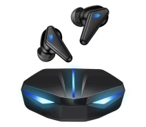 Купить - наушники  Игровые водонепроницаемые bluetooth наушники TWS K55 с LED подсветкой Геймерские беспроводные наушники