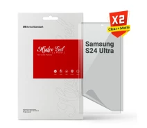 Купить - защитную пленку для смартфона  Гидрогелевая пленка ArmorStandart Clear + Matte для Samsung S24 Ultra (ARM80707)