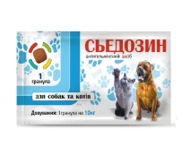 Купить - противопаразитарное средство для собаки  Таблетки для собак и котов Сьедозин антигельминтный препарат 1 таблетка на 10 кг №1 Круг