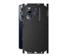 Купить - защитную пленку для смартфона  Защитная пленка StatusSKIN для Infinix Hot 40 Pro Корпус Винил Кожа черная