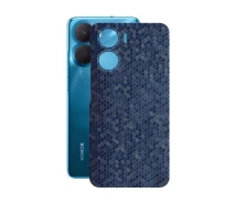 Купить - защитную пленку для смартфона  Защитная пленка StatusSKIN для Honor Play 40 Plus Корпус Винил Соты синие