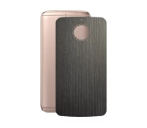 Купить - защитную пленку для смартфона  Защитная пленка StatusSKIN для Motorola Moto G5s Корпус Винил Дерево серебристо-черное
