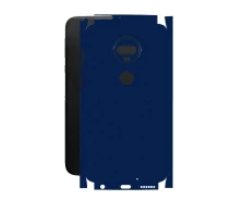 Купить - защитную пленку для смартфона  Защитная пленка StatusSKIN для Motorola Moto G7 Корпус Винил Синий металлик
