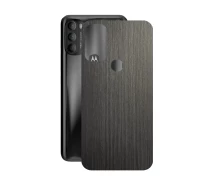 Купить - защитную пленку для смартфона  Защитная пленка StatusSKIN для Motorola Moto G71 5G Корпус Винил Дерево серебристо-черное