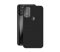 Купить - защитную пленку для смартфона  Защитная пленка StatusSKIN для Motorola Moto G71 5G Корпус Винил Карбон черный