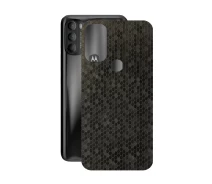 Купить - защитную пленку для смартфона  Защитная пленка StatusSKIN для Motorola Moto G71 5G Корпус Винил Соты черные
