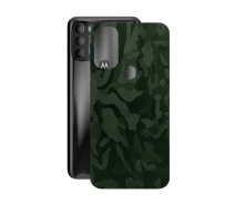 Купить - защитную пленку для смартфона  Защитная пленка StatusSKIN для Motorola Moto G71 5G Корпус Винил Камуфляж зеленый