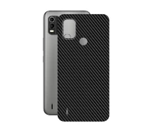 Купить - защитную пленку для смартфона  Защитная пленка StatusSKIN для Nokia C21 Plus Корпус Винил Карбон черный
