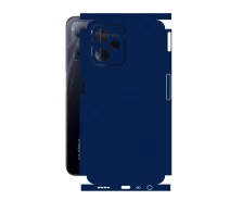 Купить - защитную пленку для смартфона  Защитная пленка StatusSKIN для Realme C35 Корпус Винил Синий металлик