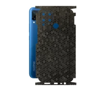 Купить - защитную пленку для смартфона  Защитная пленка StatusSKIN для Realme C15 Корпус Винил Соты черные
