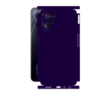 Купить - защитную пленку для смартфона  Защитная пленка StatusSKIN для Realme C35 Корпус Винил Фиолетовая, глянцевая