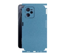 Купить - защитную пленку для смартфона  Защитная пленка StatusSKIN для Realme C35 Корпус Винил Голубой глянец
