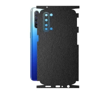 Купить - защитную пленку для смартфона  Защитная пленка StatusSKIN для OPPO Reno 3 Корпус Винил Кожа черная