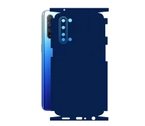 Купить - защитную пленку для смартфона  Защитная пленка StatusSKIN для OPPO Reno 3 Корпус Винил Синий металлик
