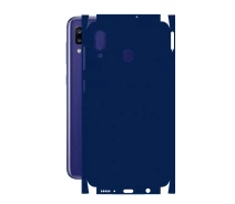 Купить - защитную пленку для смартфона  Защитная пленка StatusSKIN для Samsung Galaxy M10s (M107) Корпус Винил Синий металлик