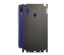 Купить - защитную пленку для смартфона  Защитная пленка StatusSKIN для Samsung Galaxy M10s (M107) Корпус Винил Дерево серебристо-черное