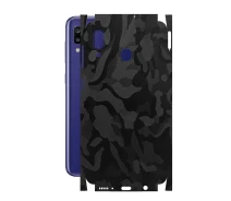 Купить - защитную пленку для смартфона  Защитная пленка для Samsung Galaxy M10s (M107) Корпус Винил Камуфляж черный