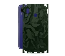 Купить - защитную пленку для смартфона  Защитная пленка StatusSKIN для Samsung Galaxy M10s (M107) Корпус Винил Камуфляж зеленый