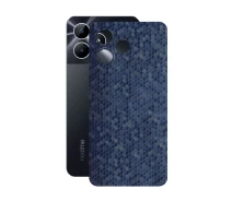 Купить - защитную пленку для смартфона  Защитная пленка StatusSKIN для Realme Note 50 Корпус Винил Соты синие
