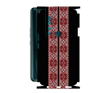 Купить - защитную пленку для смартфона  Защитная пленка StatusSKIN для Tecno Camon 15 Pro Корпус Винил Вышиванка 3